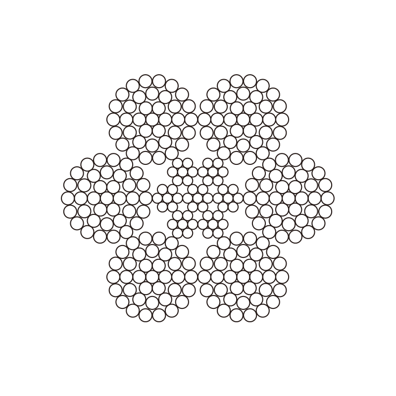 Стальной трос 6X37+FC