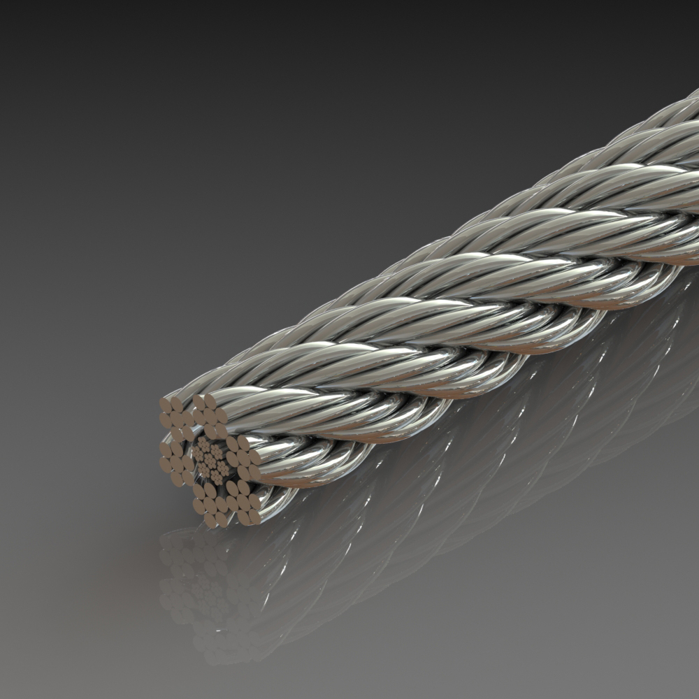 6X7+FC 6X7+IWS стальной трос