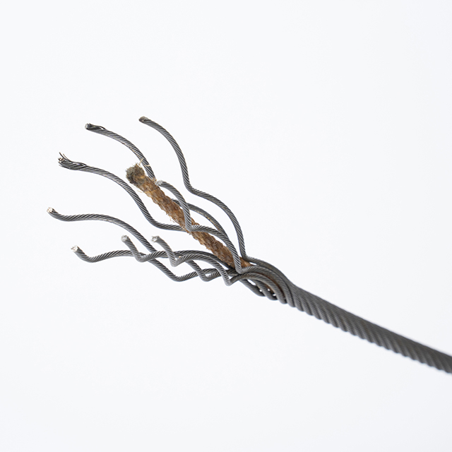 8X19S+FC Стальной трос для лифта Неоцинкованный стальной трос 8 мм