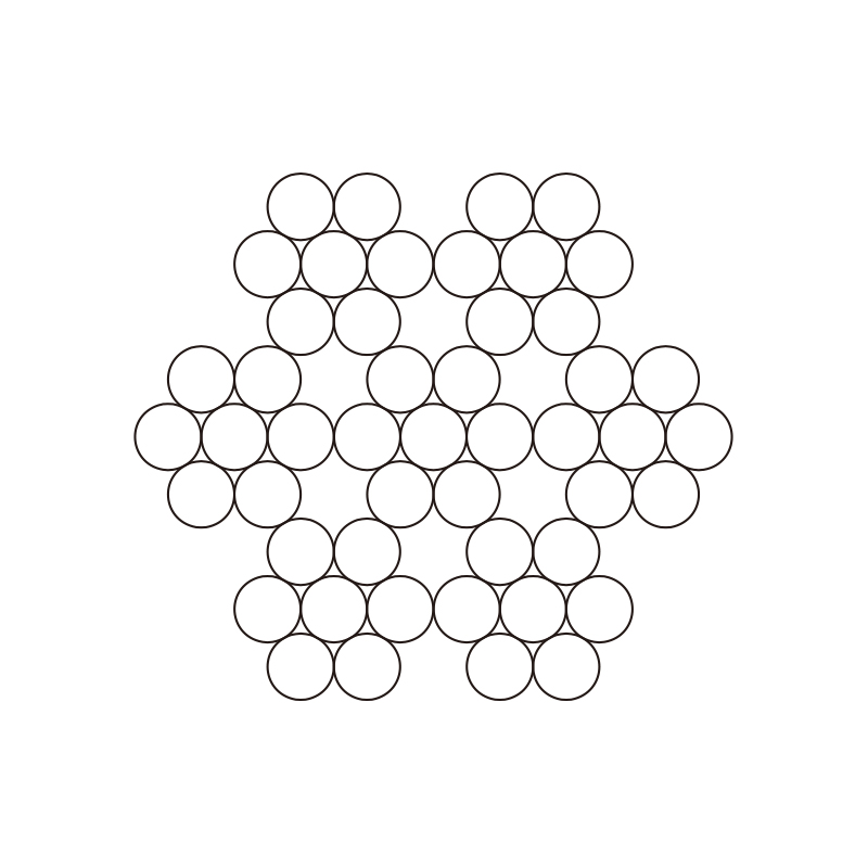 6X7+FC 6X7+IWS стальной трос
