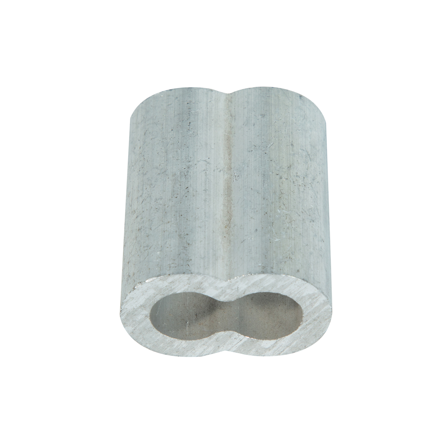 Стальной трос Алюминиевая втулка 8-образная алюминиевая пряжка Зажим для стального троса Алюминиевая втулка с двойным отверстием