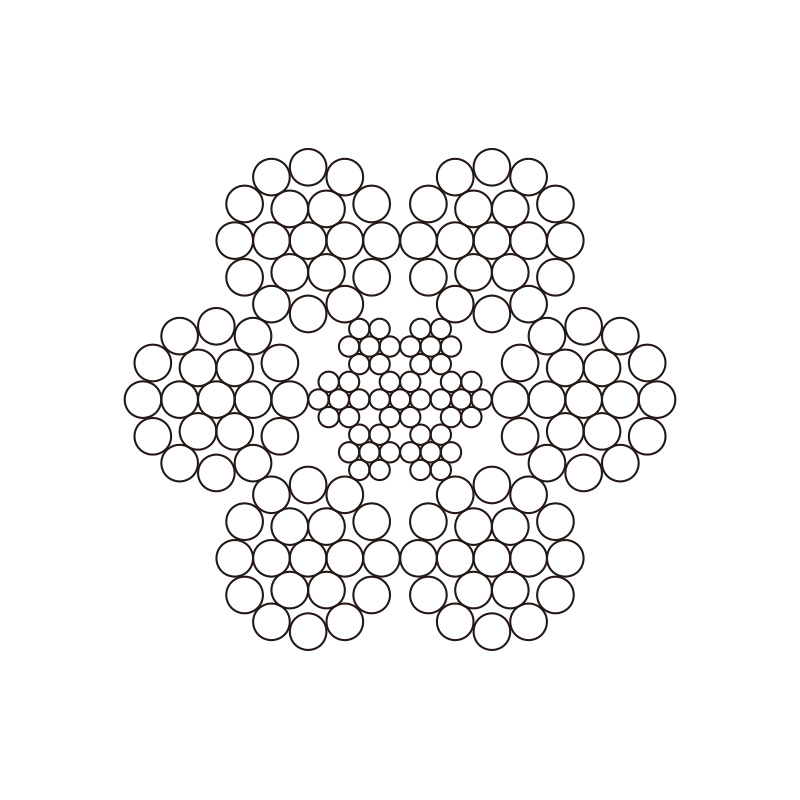 6X19M+FC 6X19M+IWRC стальной трос