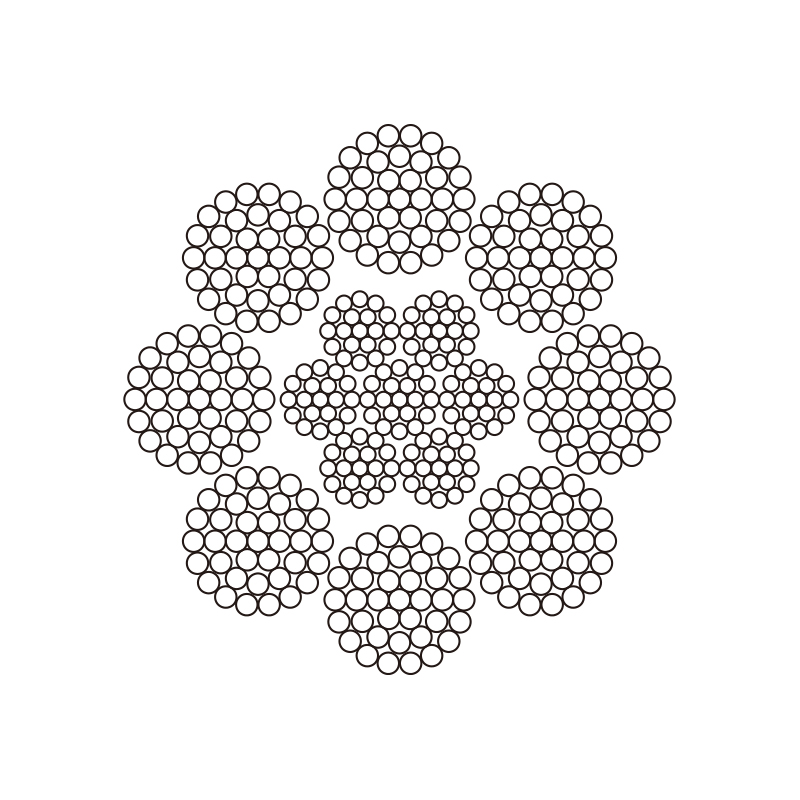 Стальной трос 8X37+FC