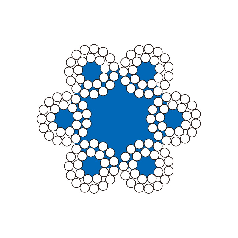 Стальной трос 6X24+7FC