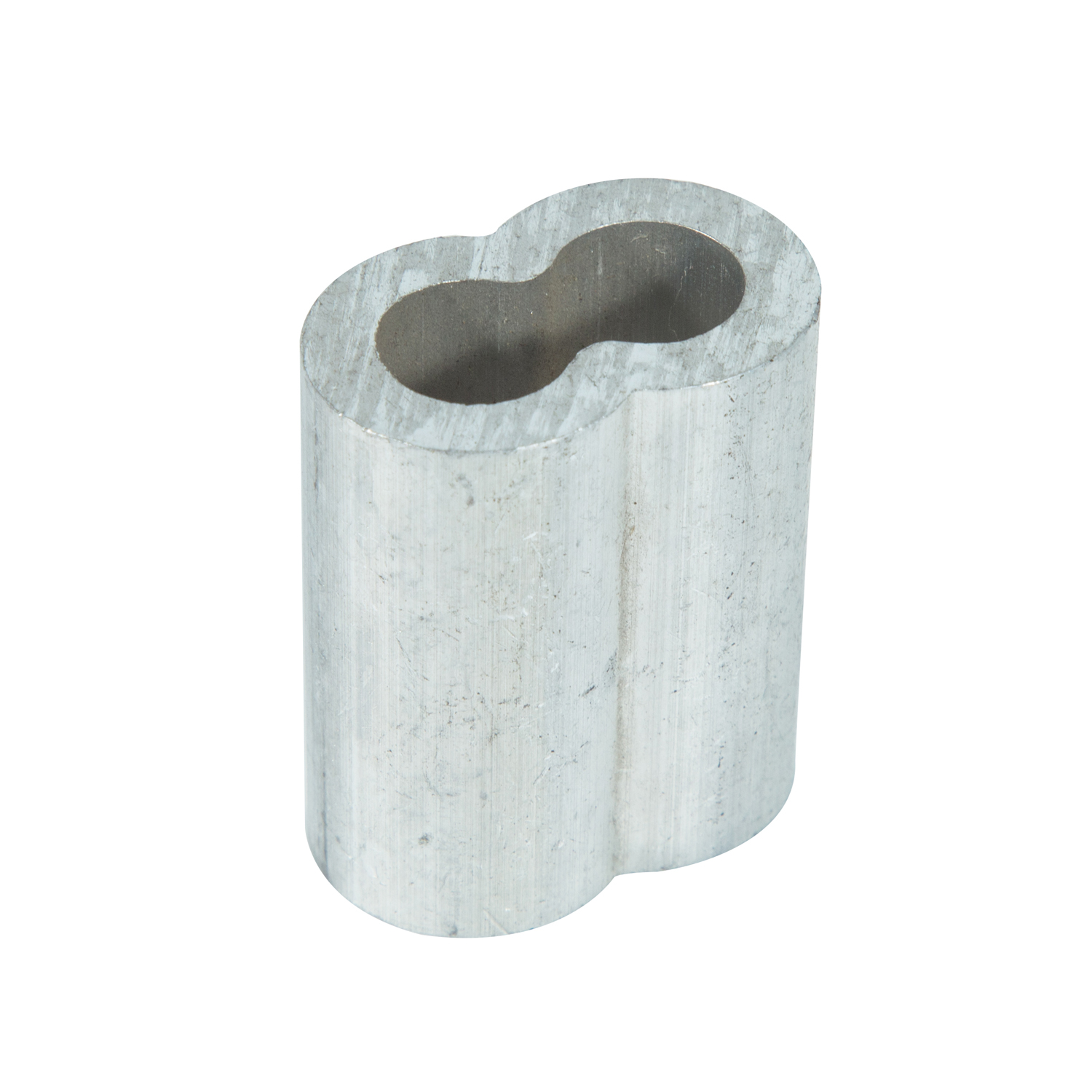 Стальной трос Алюминиевая втулка 8-образная алюминиевая пряжка Зажим для стального троса Алюминиевая втулка с двойным отверстием