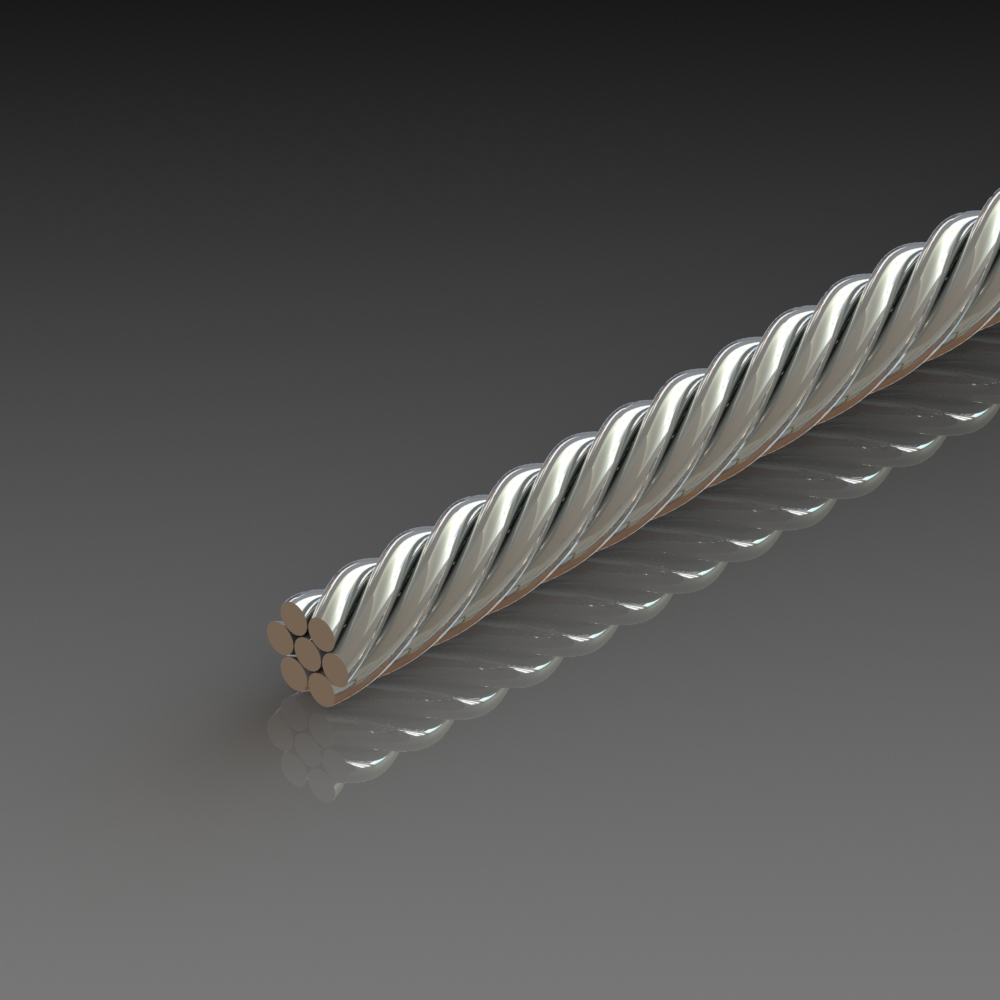 Стальной трос 1X7