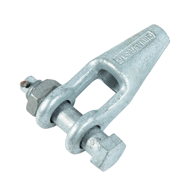 G416 Кованая открытая головка для троса со штырем
