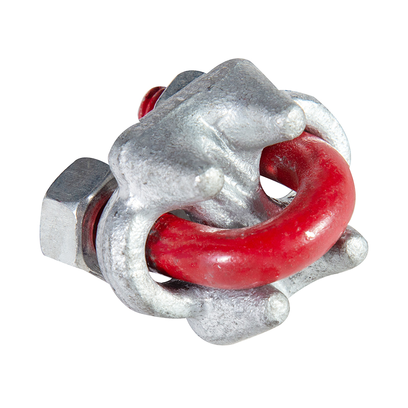 Зажим для троса Сверхмощный тип США из кованой стали G450 Зажим для троса G-450 Кабельный зажим