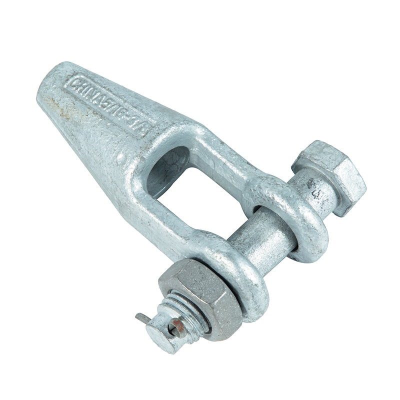 G416 Кованая открытая головка для троса со штырем