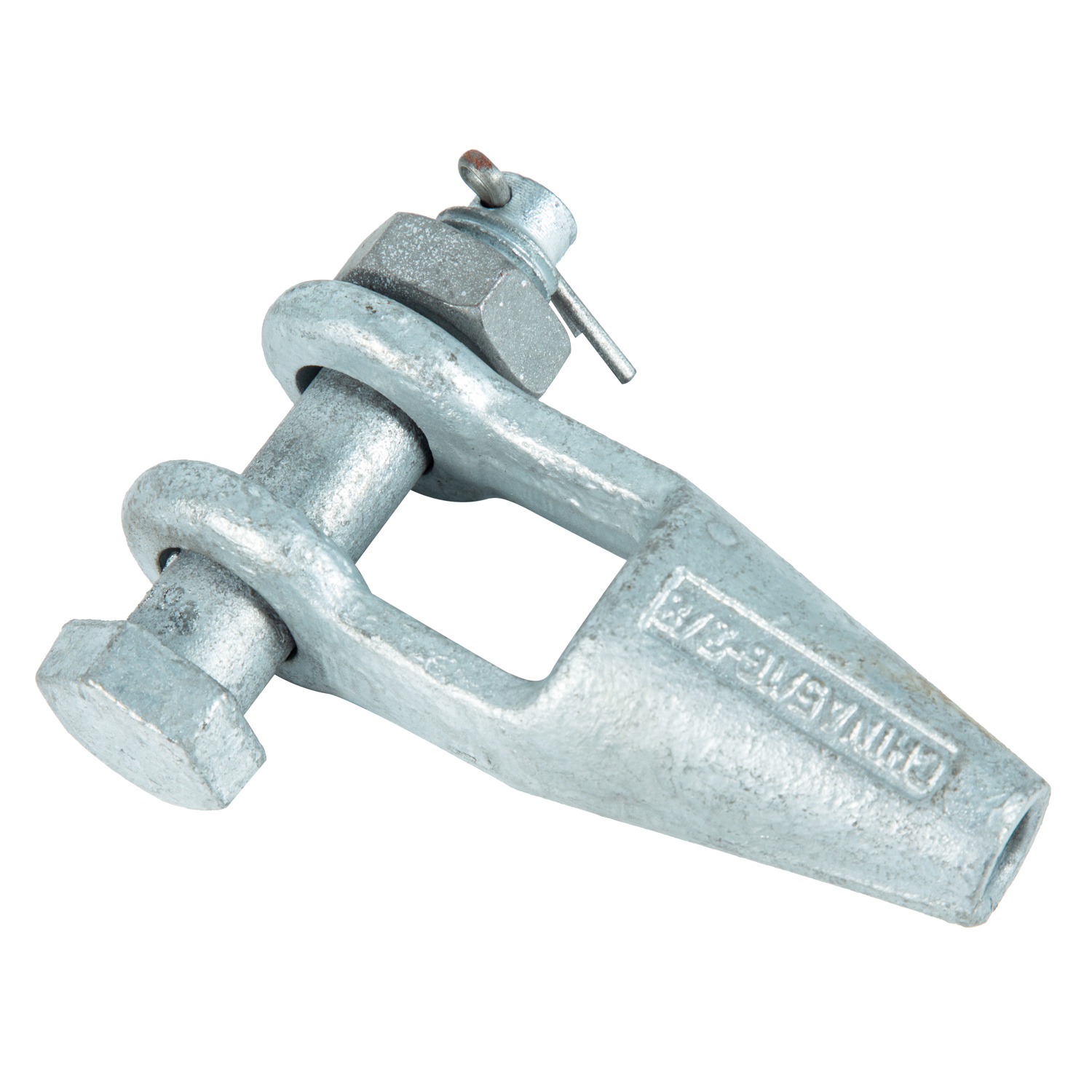 G416 Кованая открытая головка для троса со штырем