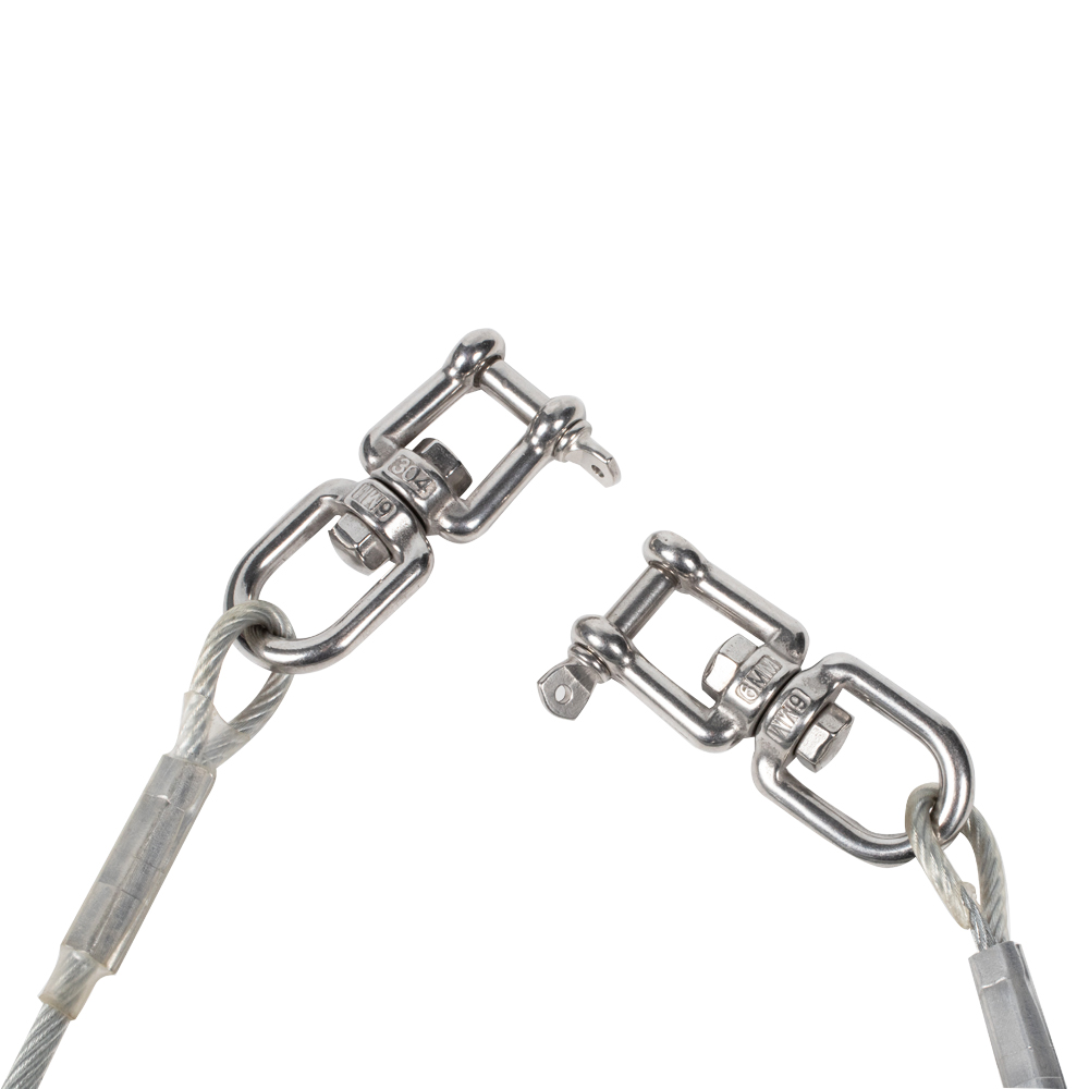 Кабельный поводок из нержавеющей стали, изготовленный из проволоки с покрытием, прочный поводок для собак, устойчивый к жеванию