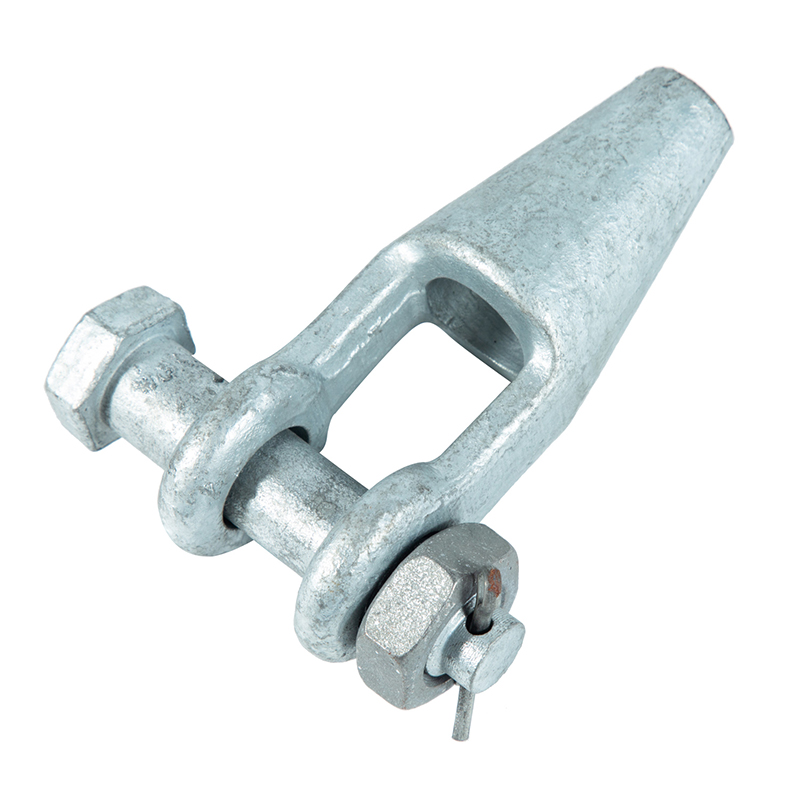 G416 Кованая открытая головка для троса со штырем