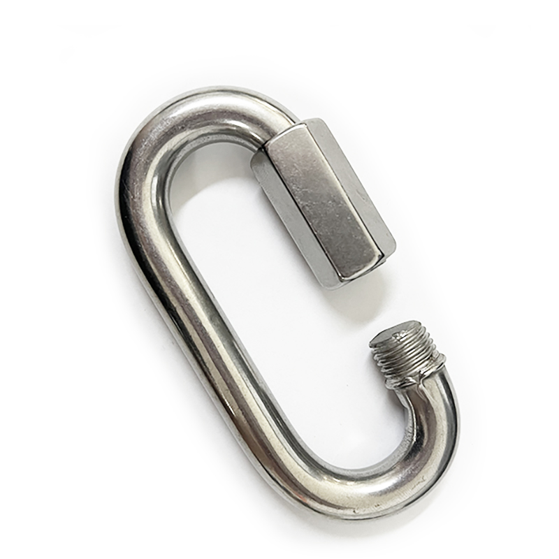 Подвесная крючка из нержавеющей стали Подключающую крючок поднимает на открытом воздухе карабинер Quick Link Hook