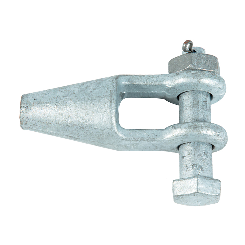 G416 Кованая открытая головка для троса со штырем