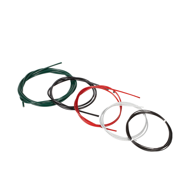 Цвет ПВХ или PU Стальная проволочная веревка, нейлоновая покрытая проволочная веревка 7*19 7*7 Веревка из нержавеющей стали из нержавеющей стали