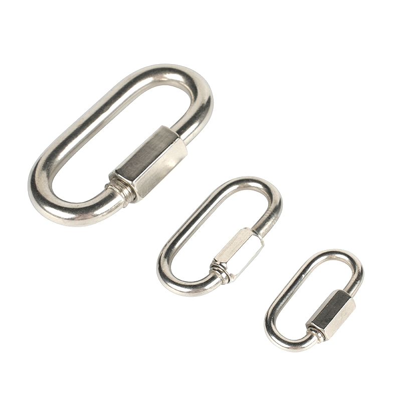 Подвесная крючка из нержавеющей стали Подключающую крючок поднимает на открытом воздухе карабинер Quick Link Hook