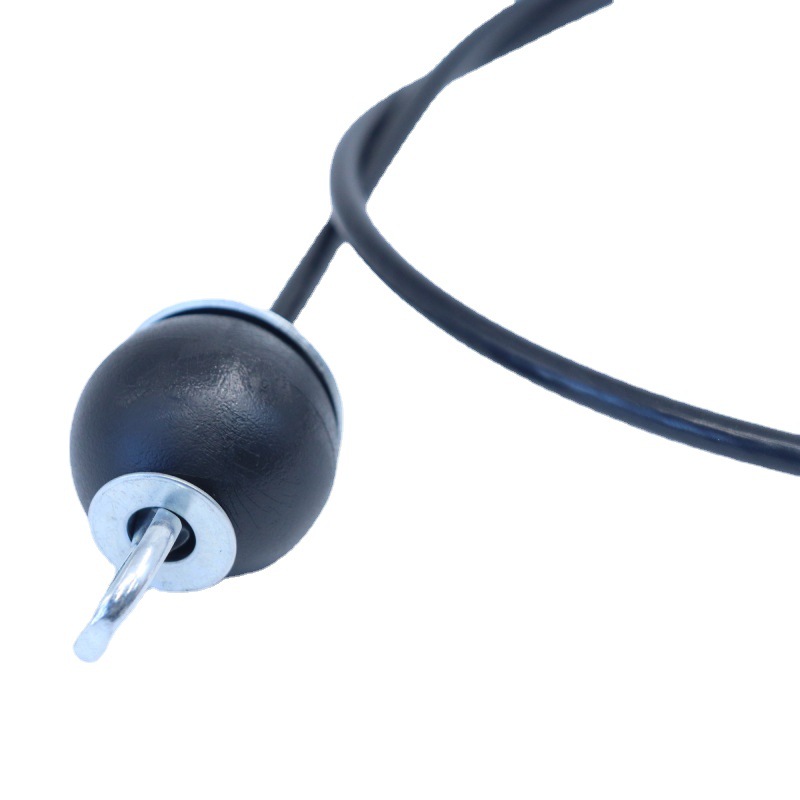 5 мм 6 мм черно -нейлонового покрытого стальным проволочным веревкой для тренажера для тренажера